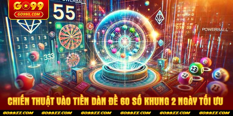 Chiến thuật vào tiền dàn đề 60 số khung 2 ngày tối ưu